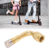 90 Angle Schrader Valve Adapter  Brass Degree Tyre Extension for Electric Bicycles Scooters Motorcyc
