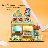 Puzzle Foam 3D DIY House mainan anak