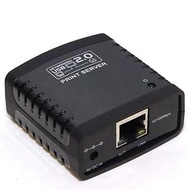 10/100Mbps Ethernet to USB 2.0 Network LPR Print Server LAN USB Print Server Adapter Printers Share 