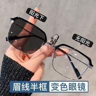 Glasses/glasses Color-changing Anti-Ultraviolet Anti-Blue Light Radiation Anti-fatigue Protect Visio
