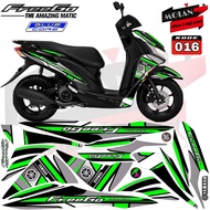 Decal Sticker Striping Variasi SEMI Fullbody Freego 125 - Decal Freego - Lis Freego - Striping Freeg
