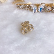 珍珠带钻 小刘海夹 发夹 hair pin