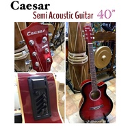 Caesar Semi Acoustic Guitar (40”)