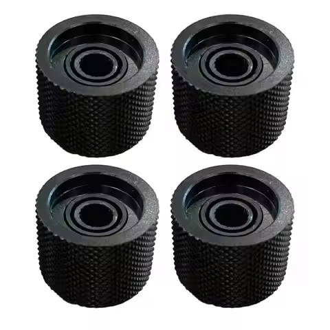 4Pcs Radio & A/C Knobs Black Fit for Infiniti G37 G35 Q40 Q60 FX35 37 50 QX50 QX70 EX35 37 Skyline V