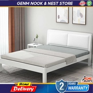 GENM Bed Integrated Type Single Bed Northern Europe Platform Bed Thickening Double Bed
