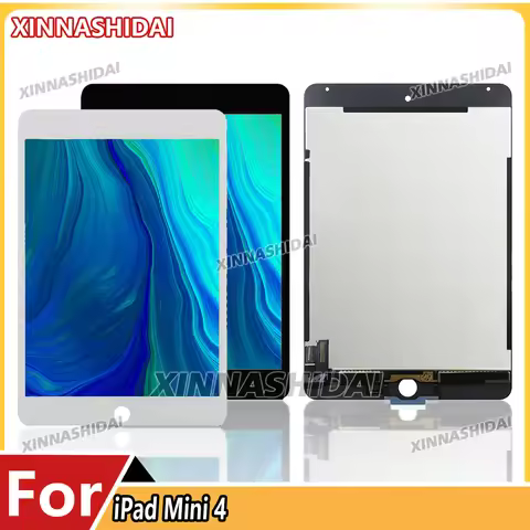 100% New For iPad Mini 4 A1538 A1550 LCD Display Touch Screen Panel Assembly Replacement Parts For i