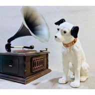 Victor ''ビッパー Dog'' 22cm Victory Dog Nipper Pottery Old Product Ornaments