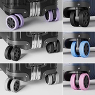 ZHEN 8pcs Luggage Wheels Protector Silicone Wheel Caster Shoes Travel Luggage Suitcase Guard Cover Accessories SG