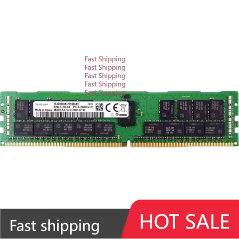 C=For Samsung M393A4K40DB2-CTD 32GB PC4-21300V-R 2RX4 DDR4-2666MHz RAM