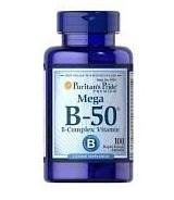 Puritan's Pride Mega B-50 綜合維他命B-50配方 ,100粒裝