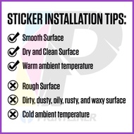 ≅ □ ❂ KIDLAT DECALS / LIGHTNING DECALS (CUT OUT VINYL)