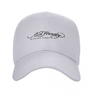 Ready Stock Ed Hardy (2) Solid Color Curved Brim Cap Hip Hop Cap Adjustable Baseball Cap Hat Men Wom