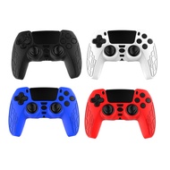Silicone Rubber Case PS5 Controller Skin Plastic Housing Shell Gamepads Joystick Cap Thumbsticks For Sony Playstation 5 PS5