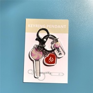 MONSTA X Acrylic Keychain ONEUS Support Light Pendant TWICE Key Ring Jewelry ONCE