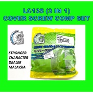 LC135 V1 BODY COVER SKREW SET LC135 COVER SET SKREW FULL SET LC135-V1 BODY COVER SKREW COMPLETE SET 