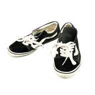 VANS Old Skool 運動鞋，黑色，27.5 碼，古著。