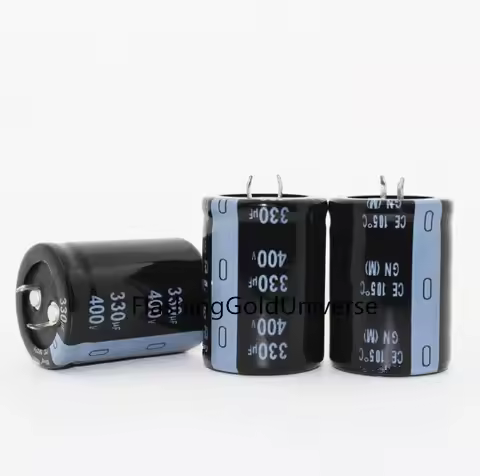 10PCS 400V 330UF 330UF 400V Electrolytic Capacitor volume 30*40MM best quality
