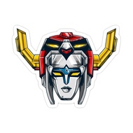 Sticker Voltron Head