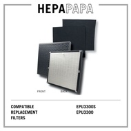 Europace EPU3300T Europace EPU3300S Compatible Filters Comes With An Extra Free Activated Carbon Pre