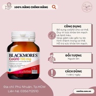 Viên uống bổ tim Blackmores Coq10 150mg 30 viên