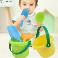 JINKING 1 Set Beach Sand Play Toys, Bucket ABS Beach Bucket Toys, Sand Bucket Pit Tool Shovel Portab
