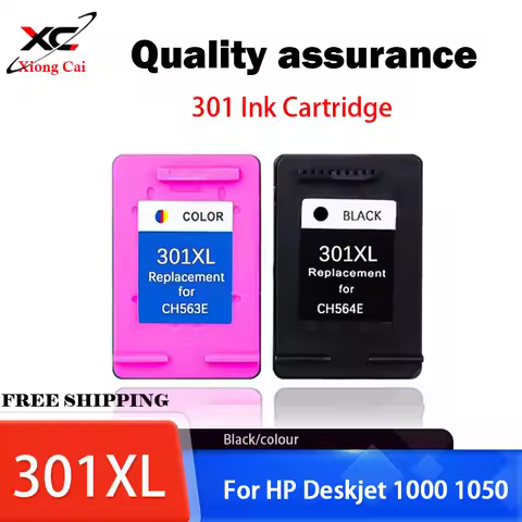 301XL Ink Cartridge,For HP Deskjet 1000 1050 1510 2000 2050 2050S 2510 3000 3510 3050 3050a 4500 ﻿pr