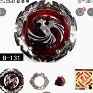 (海外 oversea) B-131 Dead phoenix o super z beyblade B131 booster