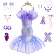 Mermaid Girl Ariel Dress Mermaid Dress Halloween Costume Mermaid Skirt Birthday Costume Cosplay Cost