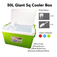🌟Dragonware 50L cooler ice box / Bekas Ais / Picnic box / denki expo 50 Liter