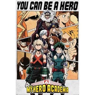 【我的英雄學院】 My Hero Academia (Be a Hero) 進口海報
