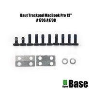 Trackpad Bolts MacBook Pro 13” Retina A1706 A1708 2016 2017