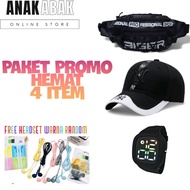 SAVING PROMOTION PACKAGE FOR MEN'S AND WOMEN'S SLING BAGS CONTAINING 4 OTHER ITEMS