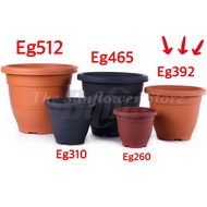 Eg-392 Flower Plastic Pot / Pasu Bunga Plastik 塑料花盆