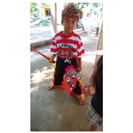 Reog T-shirts for 7 Year Olds, Jaranan Horses, Javanese Udeng Whip, Children's Toys, Barongan Bulls,