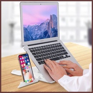 2 in 1 Laptop Stand With Phone Holder Laptop Bracket Laptop Holder Desktop Office