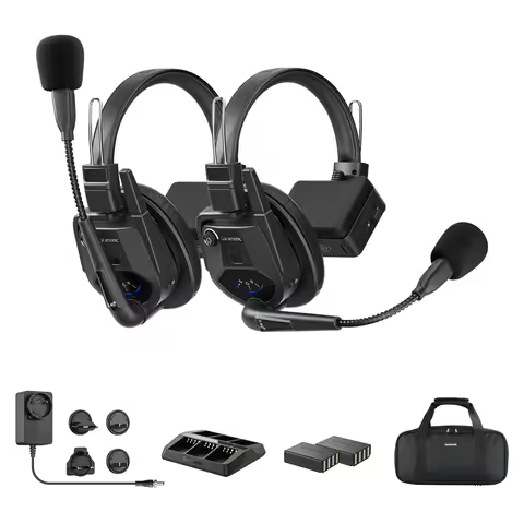Saramonic WiTalk9SE-2S Wireless Headset Full-duplex Intercom Communication System for Filmmaking Liv