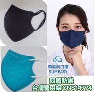 台灣順易利成人3D口罩(香港現貨）