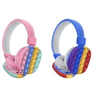 Wholesale Original Headset Pop It Bluetooth Headphone Fidget Toys Squishy Toys