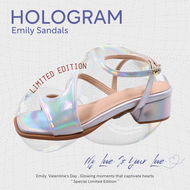 Limited Edition รองเท้าแตะ Plush Studios รุ่น Emily Sandals Hologram