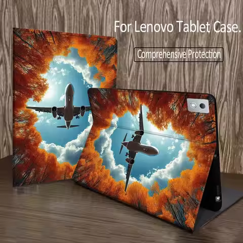 Cartoon Anime Airplane For Legion Xiaoxin Pad P12 Pro Y900 GT 2023 2025 12.1 12.7 14.5 inch Tablet C