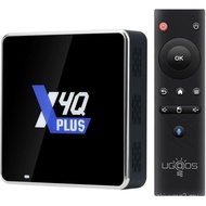 Ugoos X4Q Plus 4GB RAM 64GB ROM Amlogic S905X4 Android 11 TV Box 2.4G/ 5G Dual WiFi BT 5.1 USB 3.0 E