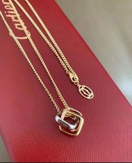 Cartier Trinity outlet 卡地亞頸鏈 玫瑰金 頸鏈