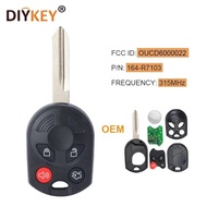 Diykey Fcccd6000022 315Mhz Oem 4B Board Remot Key Fob 4D63 Chip d E