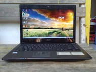 Acer Aspire 4750Z Hitam Black Laptop Bekas Second port RAM Memori Memory 2GB HDD Harddisk 320GB