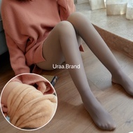 85-300 Grams Lined With Fur Cold Protection Leggings With Stockings With Winter Heattech Long Johns 