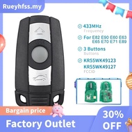 Excellent 3 Buttons Remote Key for 1/3/5/7 Series E90 E91 E92 E60 Car Keyless Control ID46 PCF7945 T