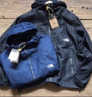 日本預訂 2色選 the North face 牛仔拼色 外套