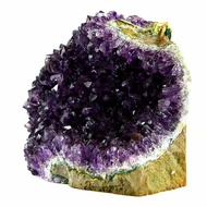 Irregular Natural Amethyst Druzy Quartz Geode Cluster Crystal 40mm Specimen VM 40~50g