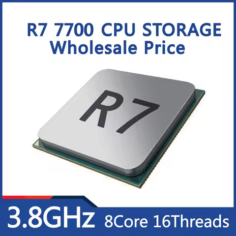 CPU R7 7700 3.8GHZ 8core 16 threads 7700 CPU Wholesale