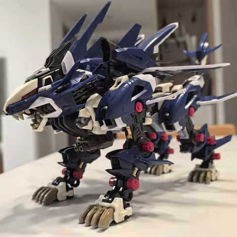 ZOIDS JS030 Liger ZERO Jager BT Model Building Kits 1:72 Scale Full Action Plastic Kit Assemble Mode